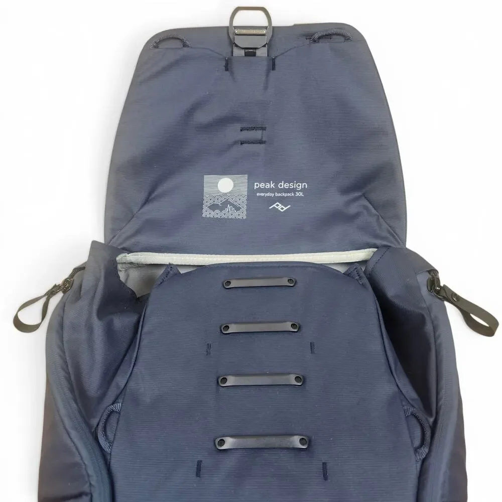 Peak Design Everyday Backpack 30L Unisex Midnight Navy Camera Laptop Travel Bag